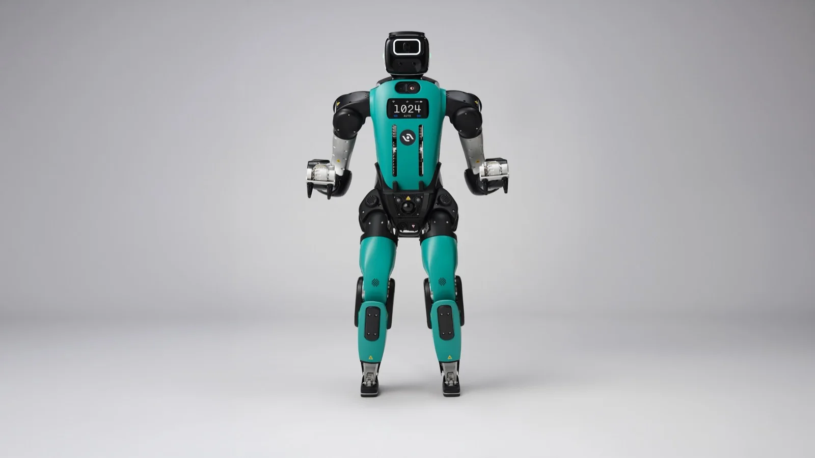 Agility Robotics Digit 5 humanoid robot, front view