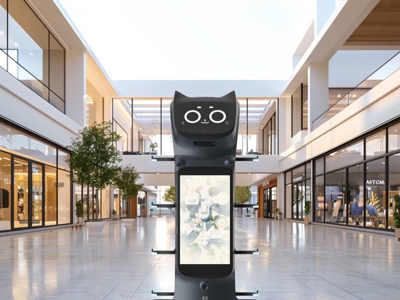 Shopping mall concourse