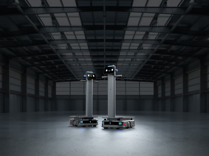Two T300s in a warehouse