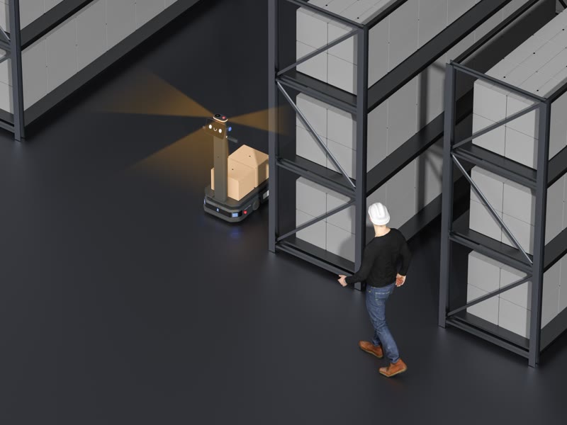 Racking aisle