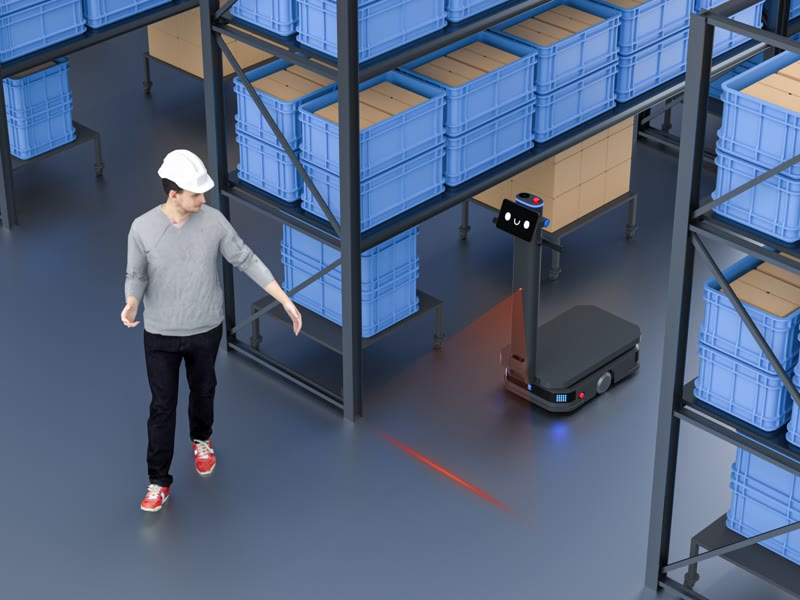T600 in a racking aisle